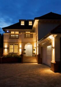 outdoor LED soffit lighting installation in plano tx 6