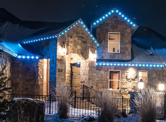 the best permanent Christmas Lights company Plano area