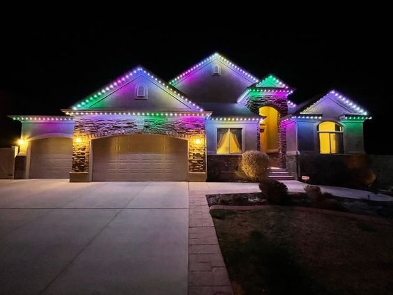 the best permanent security lighting Plano area