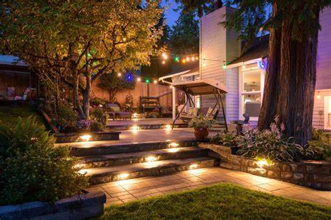 lighting residential outdoor landscape